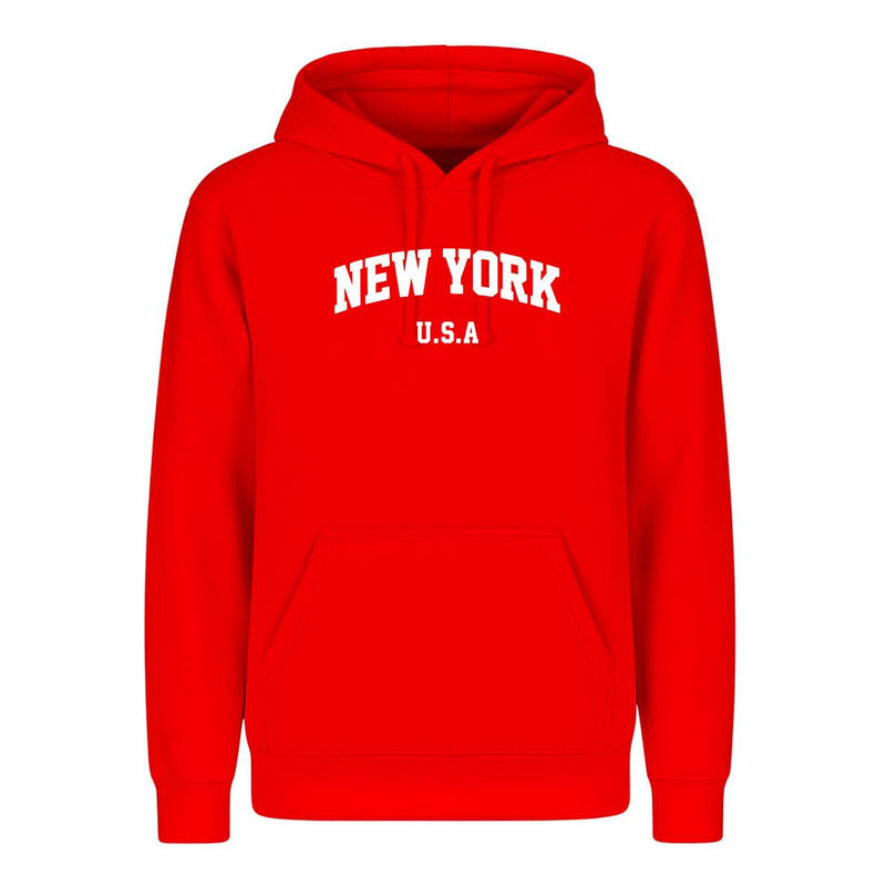 Sudadera New York Usa Tipo College Regalo Fans Unisex