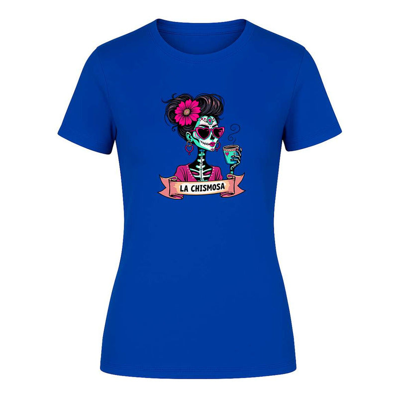 Playera "La Chismosa" Catrina Mexicana - Dama