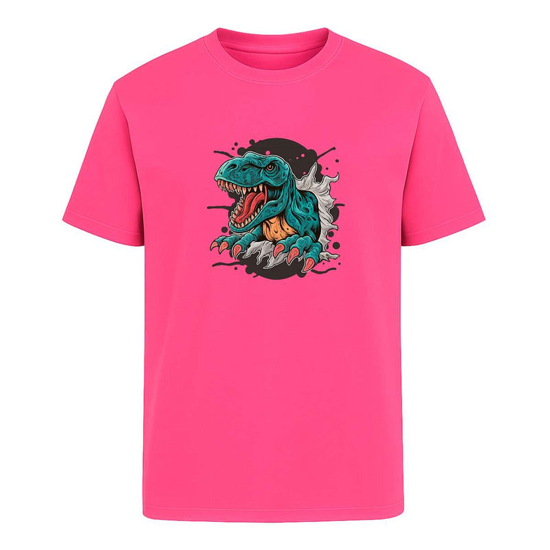 Playera "T-rex Rasgando Pared" - Infantil