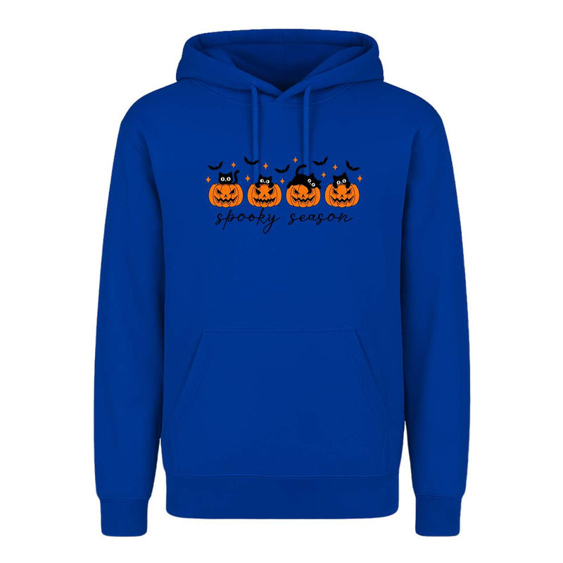 Sudadera Spooky Season Infantil Halloween Calabazas Gatos