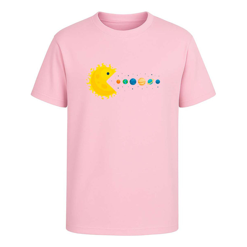 Playera "Sol Pacman Espacio" - Infantil