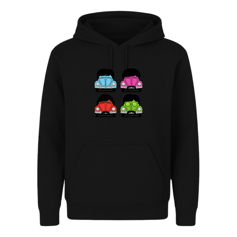 Sudadera Beatles Unisex Diseño Divertido Carros Pop Art
