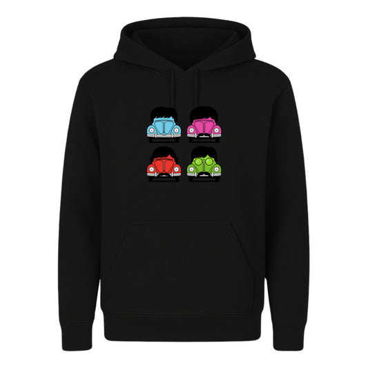 Sudadera Beatles Unisex Diseño Divertido Carros Pop Art