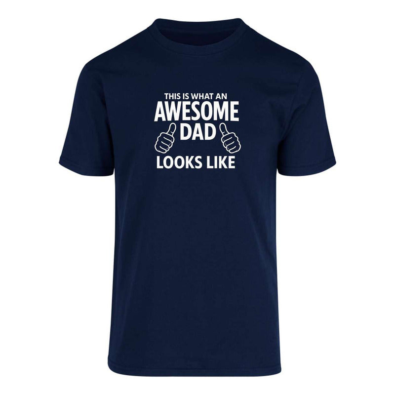 Playera Awesome Dad Día Del Padre  Regalo Original
