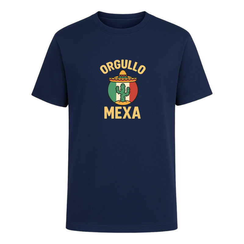 Playera Orgullo Mexa Diseño Mexicano Hombre Divertida