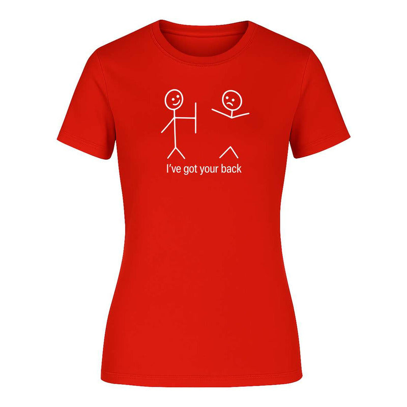 Playera "I've Got Your Back" Frase Broma - Dama