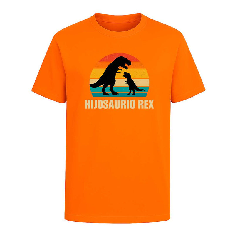 Playera Hijosaurio Rex Papá E Hijo Dino Regalo Unisex
