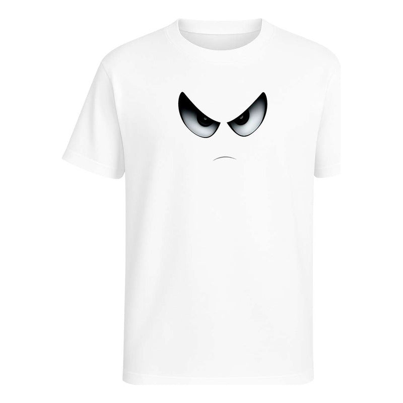Playera "Cara Enojada" Ojos Enfadados - Hombre