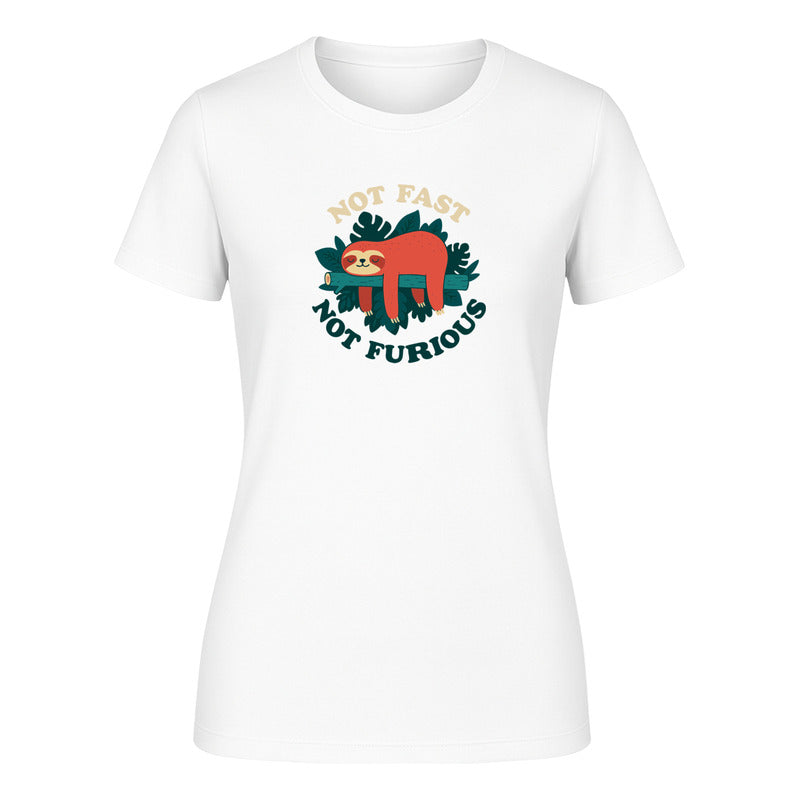 Playera "Not Fast Not Furious" Oso Perezoso - Dama