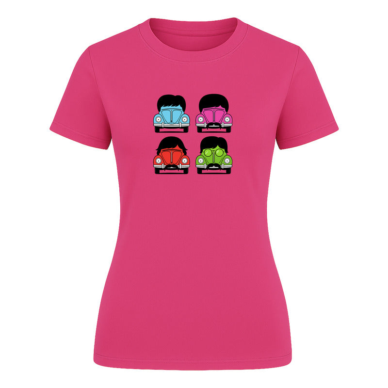 Playera "The Beatles" Vochos Retro - Dama