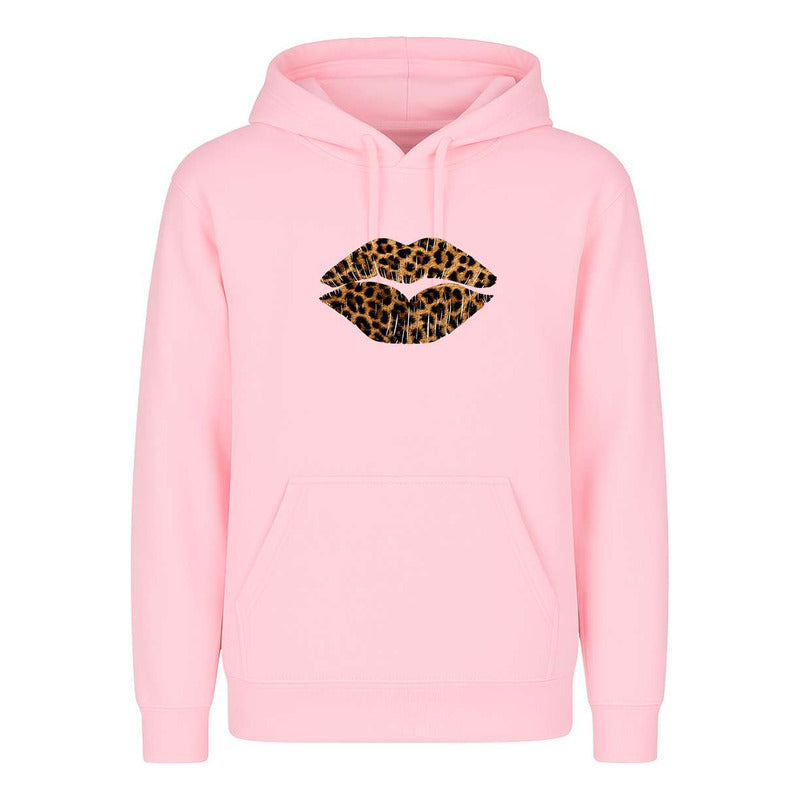 Sudadera Labios Animal Print Beso Sexy Moda Fiesta Infantil