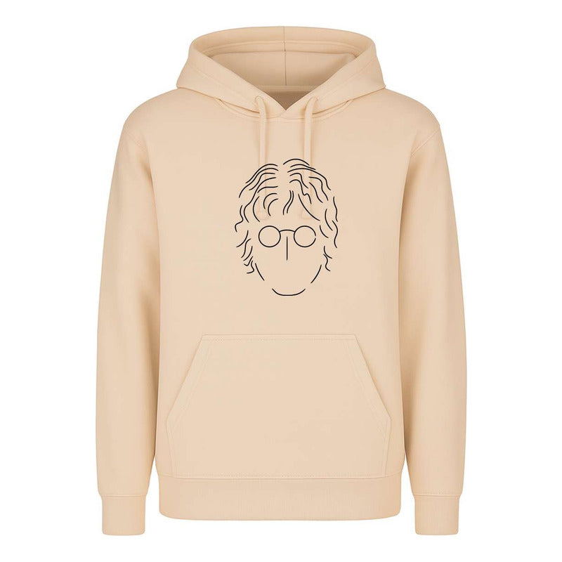 Sudadera John Lennon Beatles Minimal Lentes Redondos Unisex