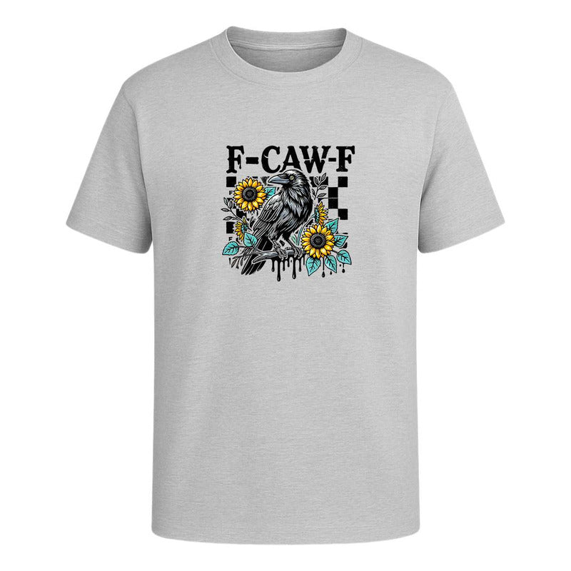Playera F-caw-f Cuervo Humor Negro Broma Divertida Unisex