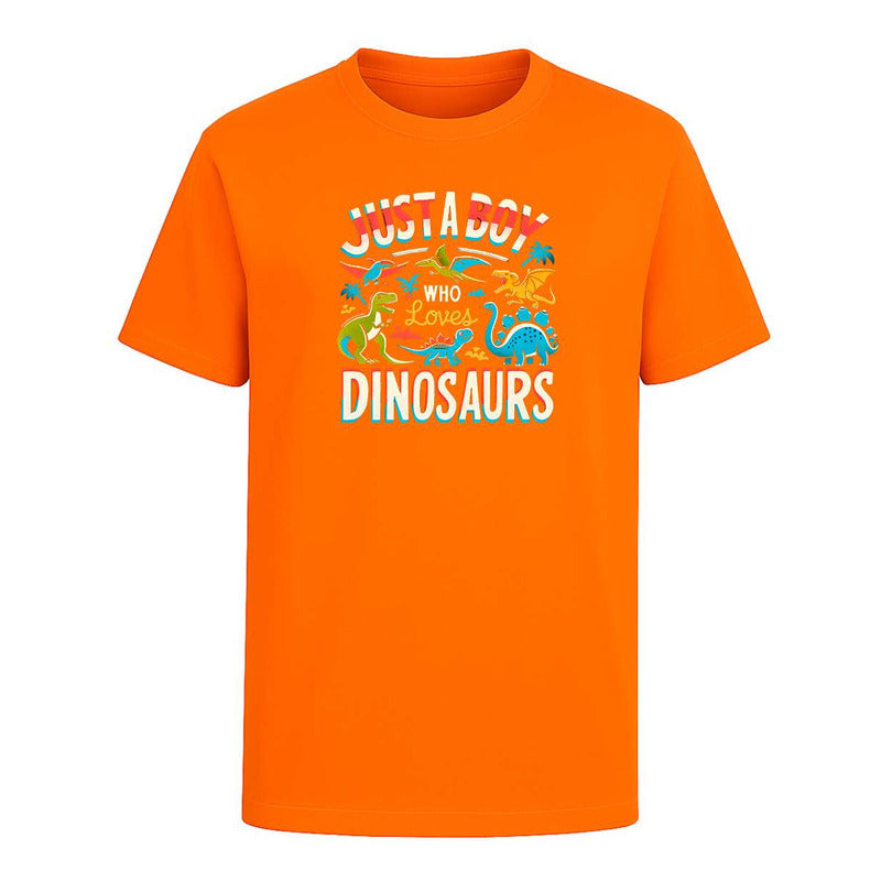 Playera Fan De Dinosaurios - Infantil
