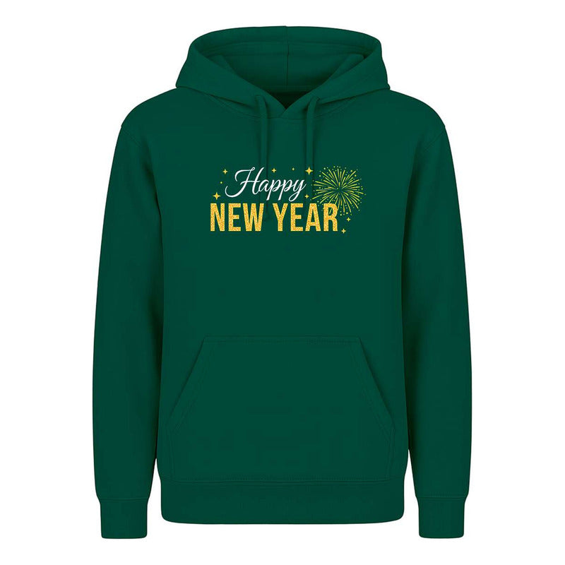 Sudadera Happy New Year Fuegos Artificiales Fiesta Unisex
