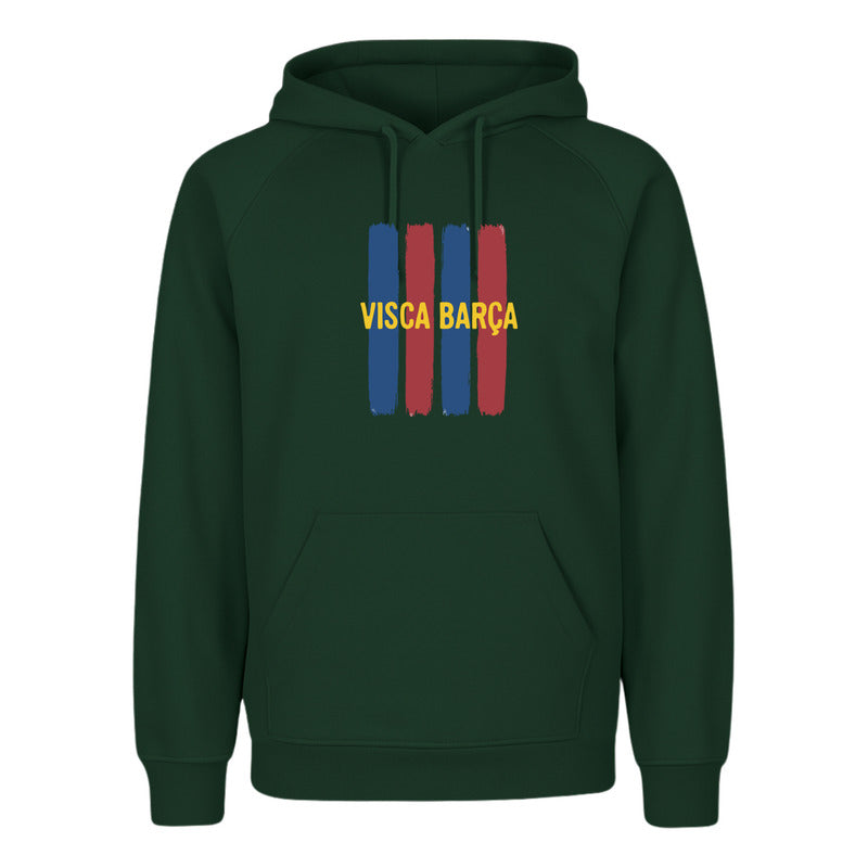 Sudadera Visca Barça Unisex Diseño Afición Azulgrana Futbol