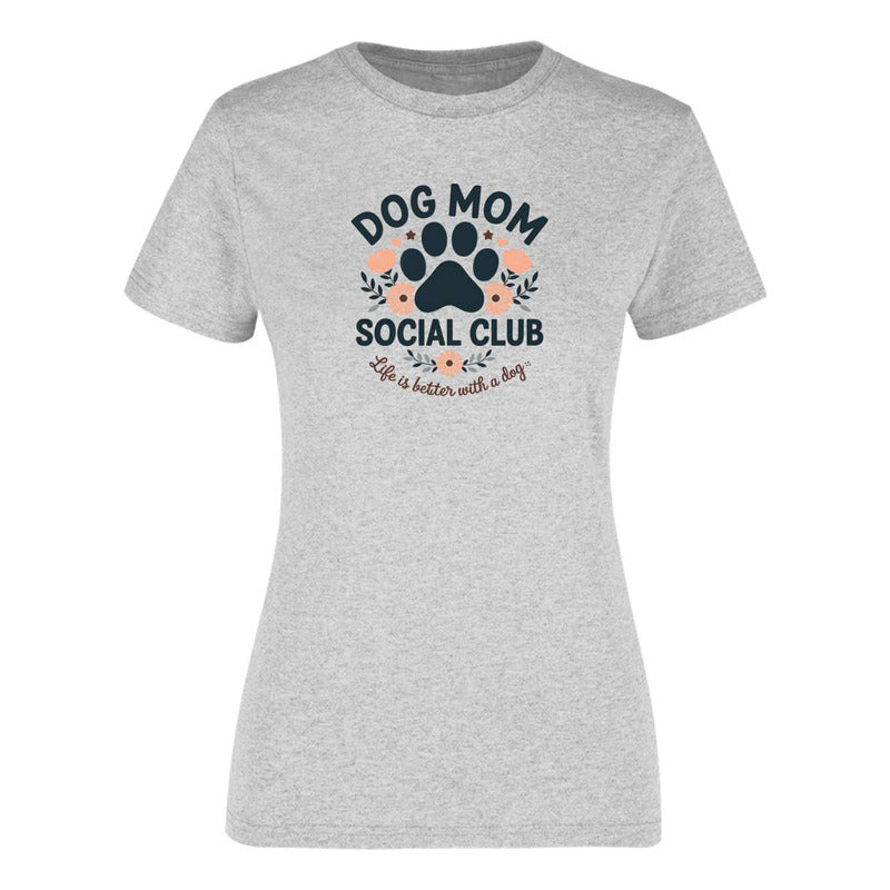 Playera "Dog Mom Social Club" - Dama