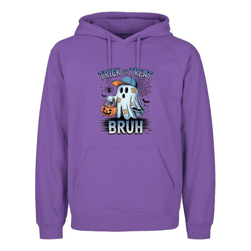 Sudadera Halloween Trick Or Treat Bruh Unisex Fantasma