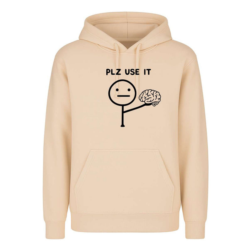 Sudadera Plz Use It Humor Broma Sarcasmo Regalo Unisex