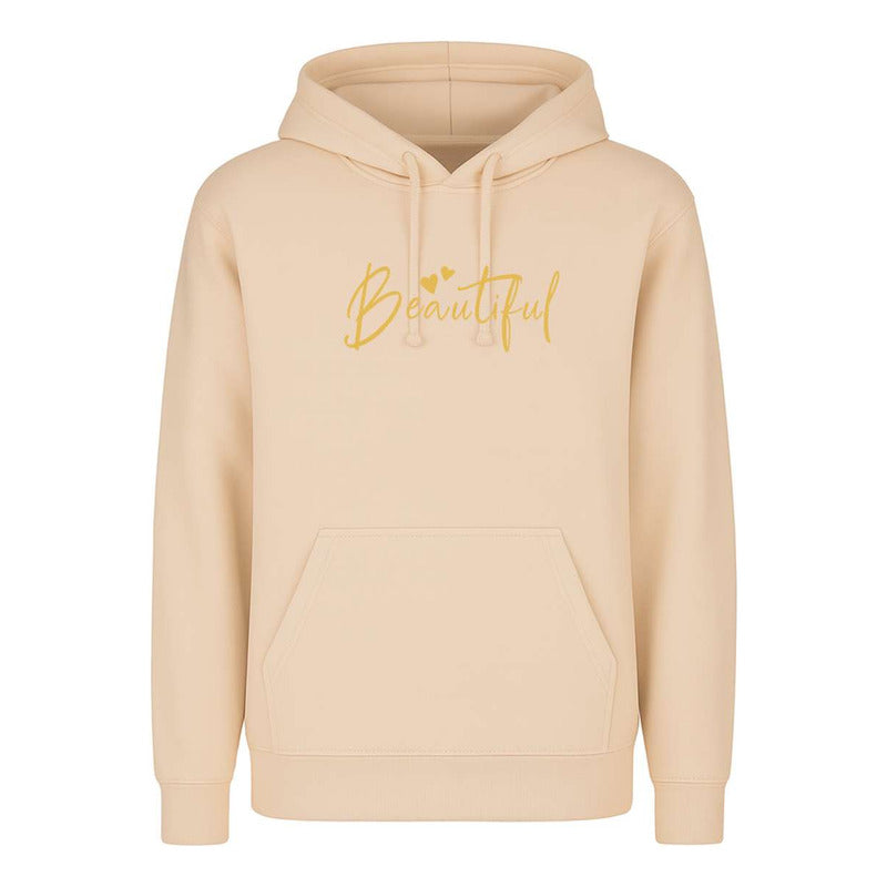Sudadera Beautiful Mensaje Positivo Amor Autoestima Infantil