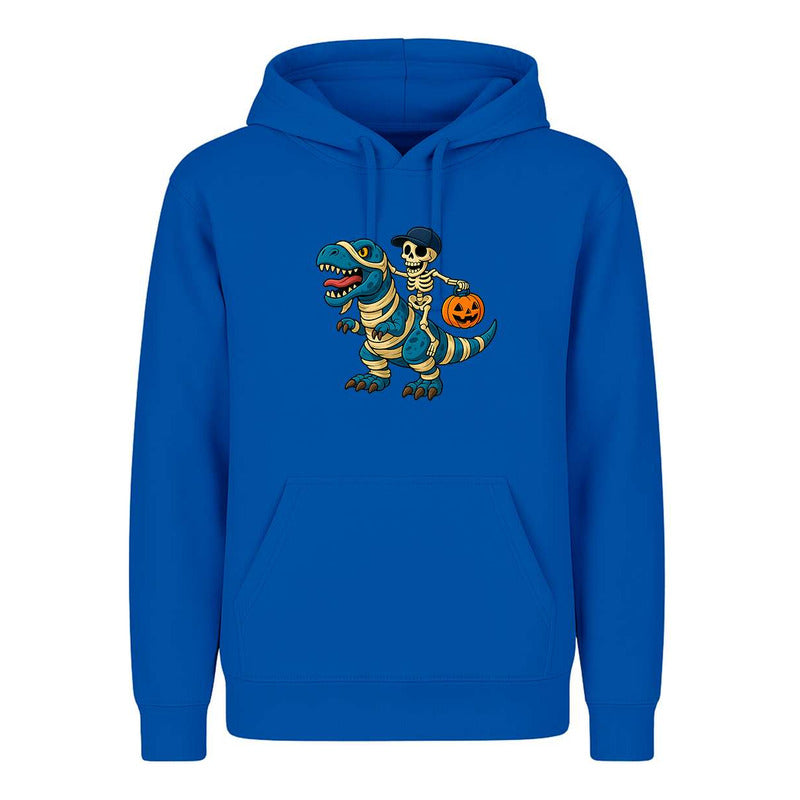Sudadera Dinosaurio Momia Con Esqueleto Halloween Unisex