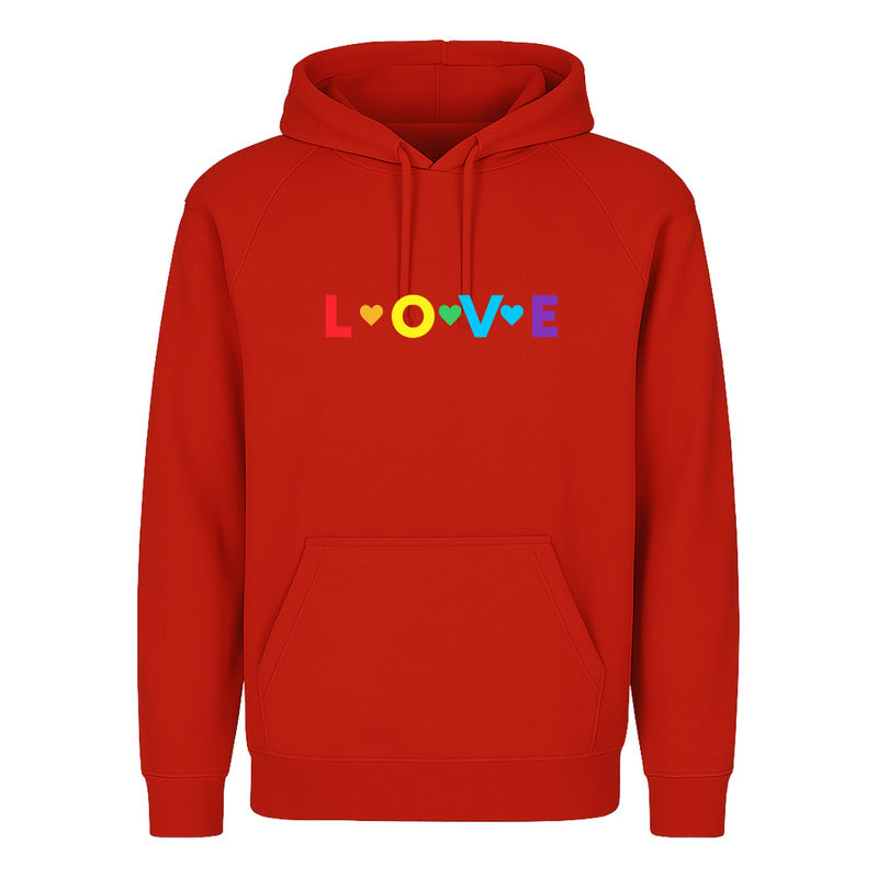 Sudadera Love Arcoíris Orgullo Lgbt Gay Pride Unisex