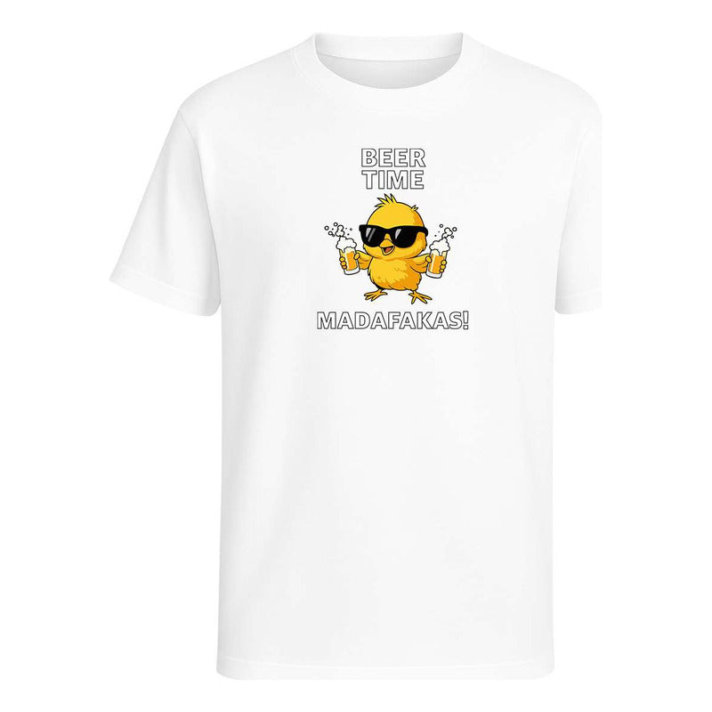Playera "Beer Time" Pollito - Hombre