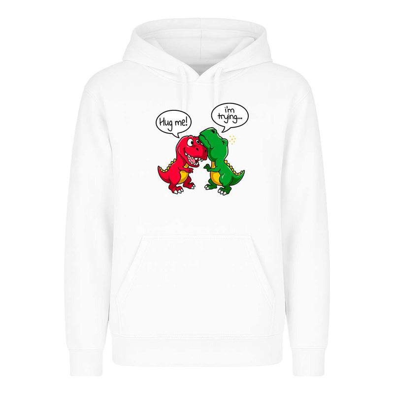 Sudadera Dinosaurios Hug Me! Divertida Humor Regalo Infantil