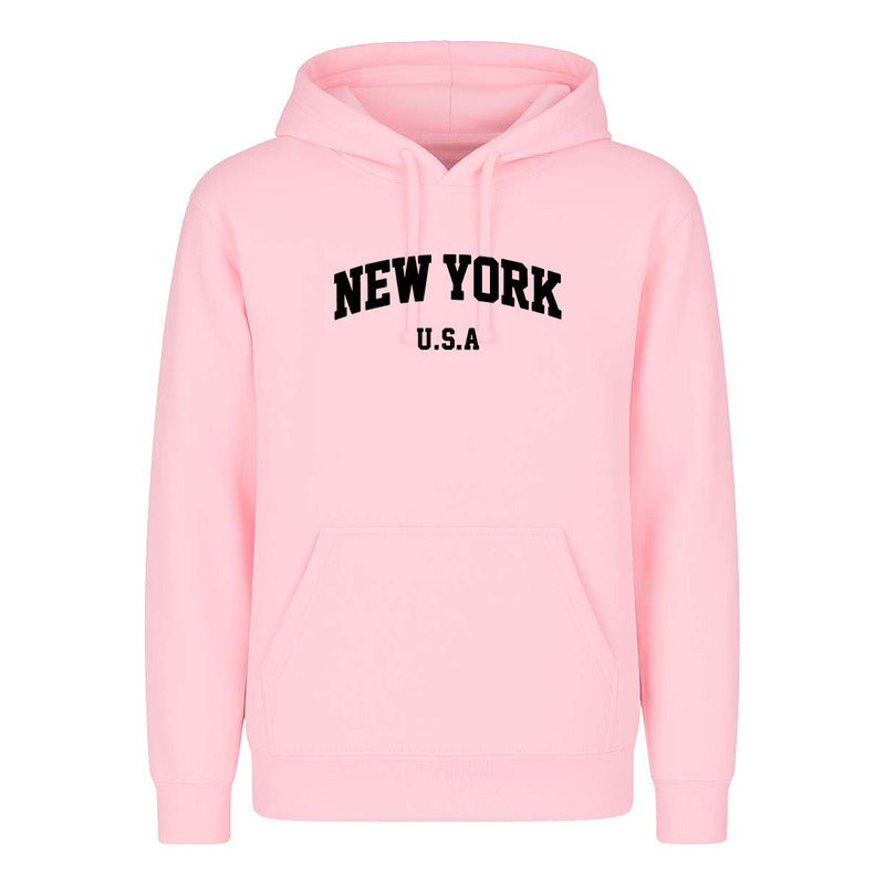 Sudadera New York Usa Tipo College Regalo Fans Infantil