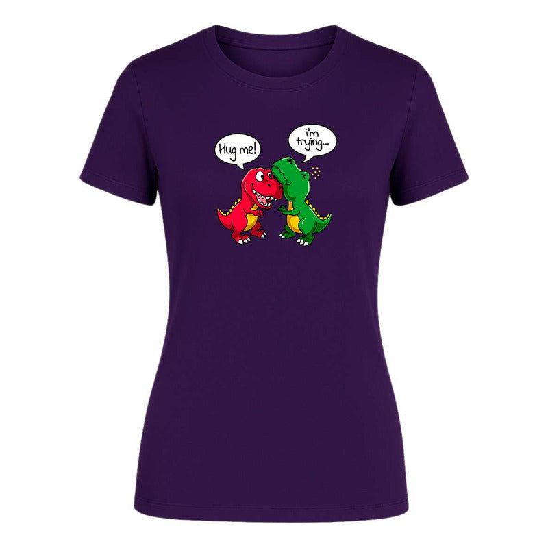 Playera "Dinosaurios Hug Me!" - Dama