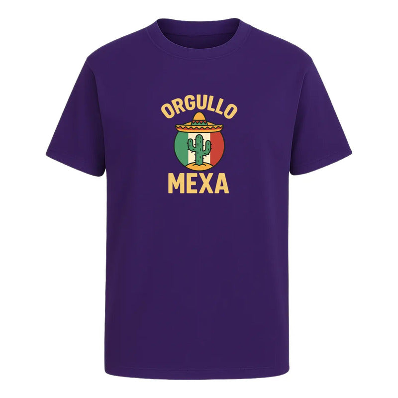 Playera Orgullo Mexa Diseño Mexicano Hombre Divertida