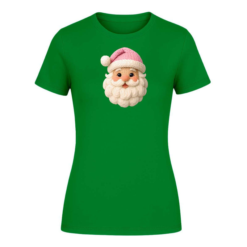 Playera Santa Claus Tierno Cute Nochebuena Regalo De Dama