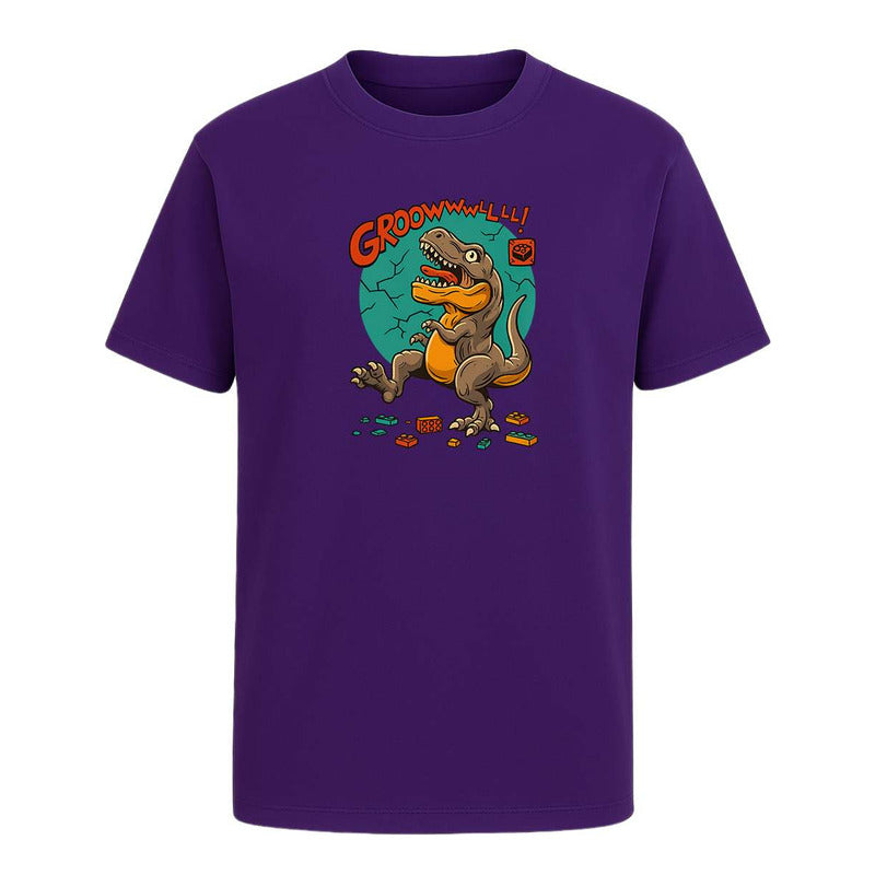 Playera Dinosaurio Pisa Bloques Broma Divertida Meme Unisex