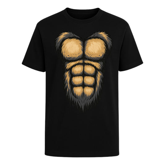 Playera "Disfraz de Gorila" Abdomen Marcado - Hombre