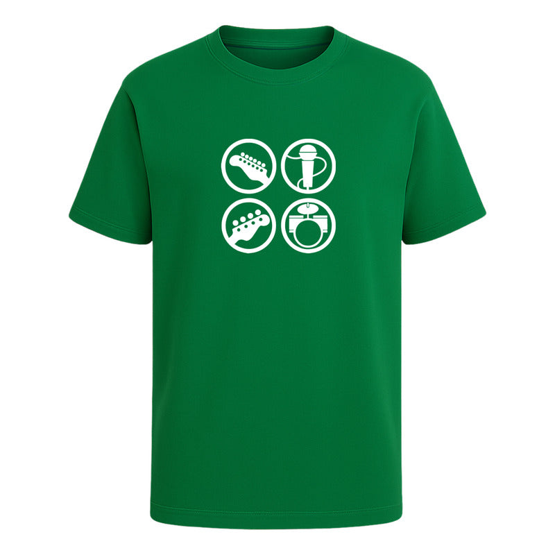 Playera "Instrumentos Musicales" Rock - Infantil