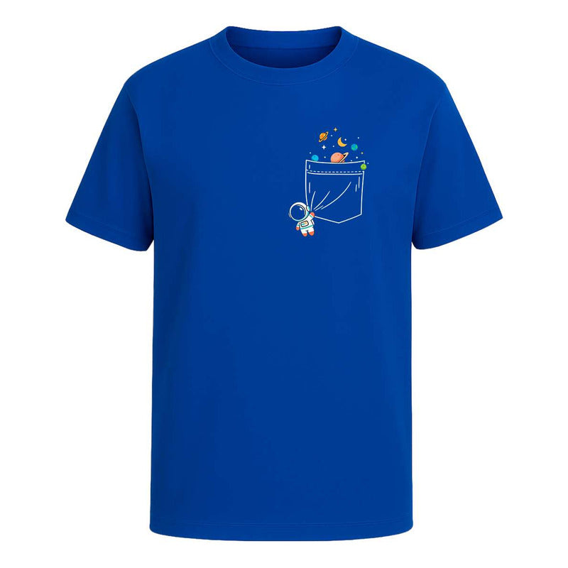 Playera "Astronauta en Bolsillo" Falso - Hombre