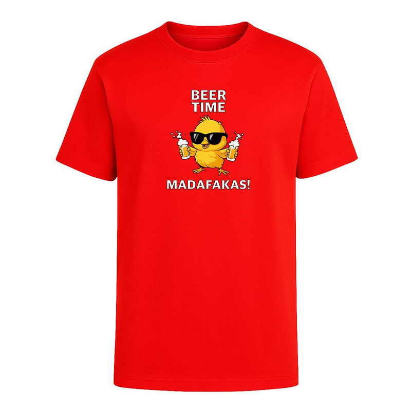Playera "Beer Time" Pollito - Hombre