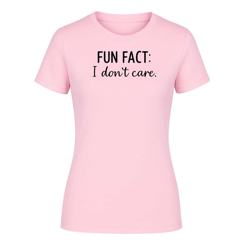 Playera "Fun Fact I Don't Care" - Dama