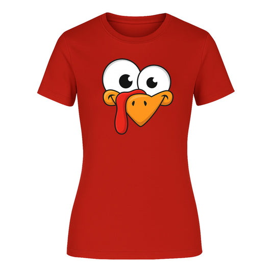 Playera Cara De Pollo Para Dama Divertida Para Fiestas