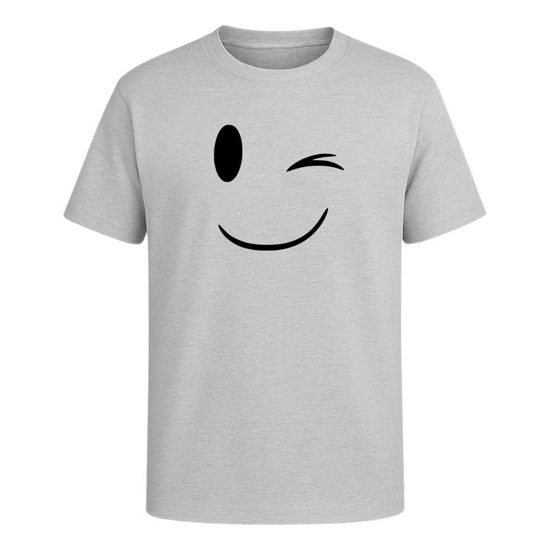 Playera "Emoji Guiñando Ojo" - Hombre