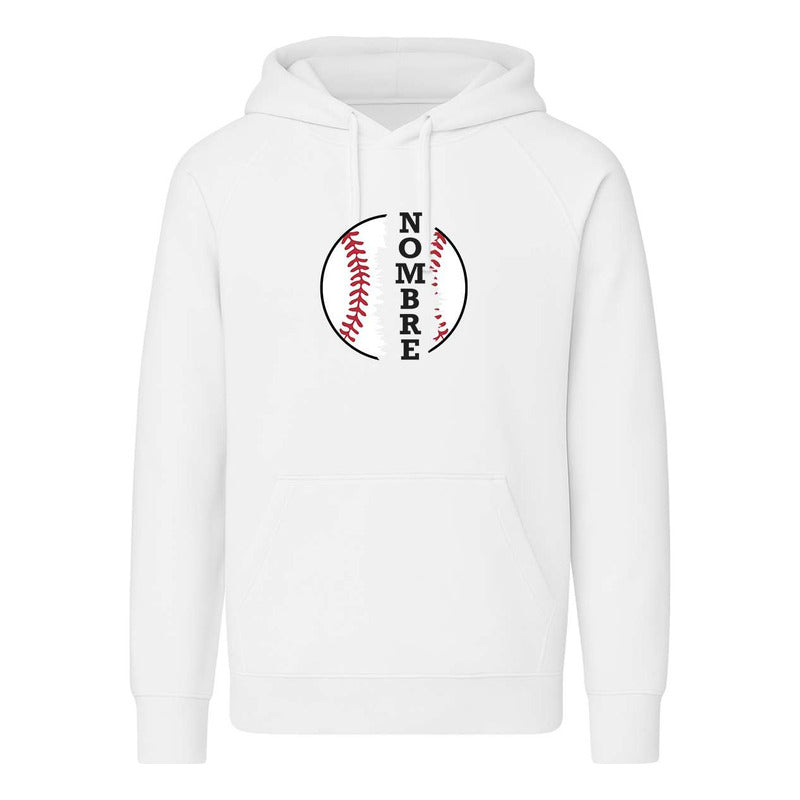 Sudadera Baseball Personalizada Con Nombre Infantil Regalo