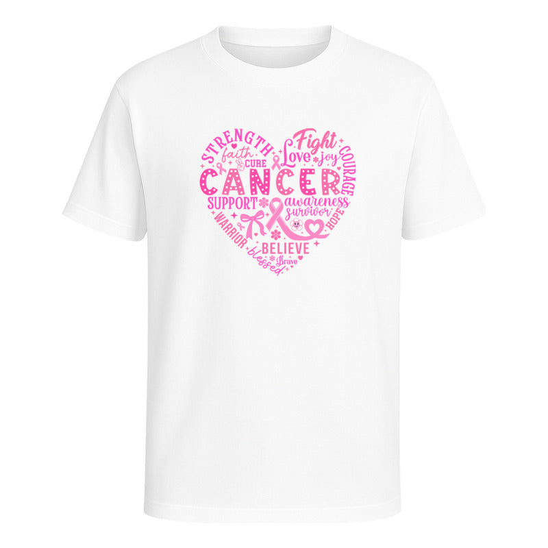 Playera Cancer Survivor Lucha Esperanza Amor Vida Unisex