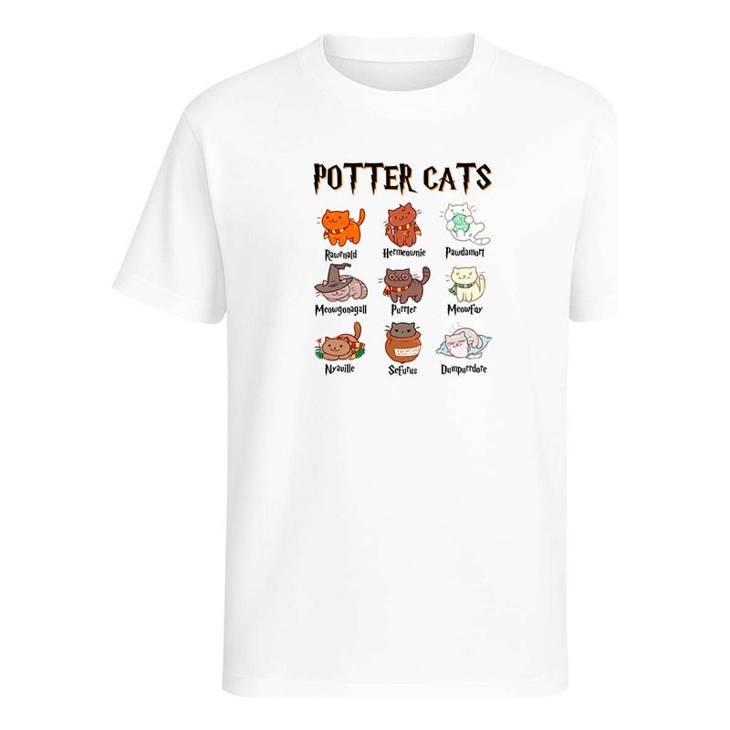 Playera "Potter Cats" - Infantil