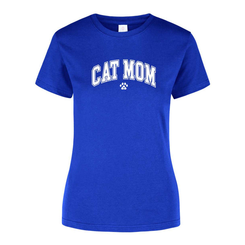 Playera "Cat Mom" Frase - Dama