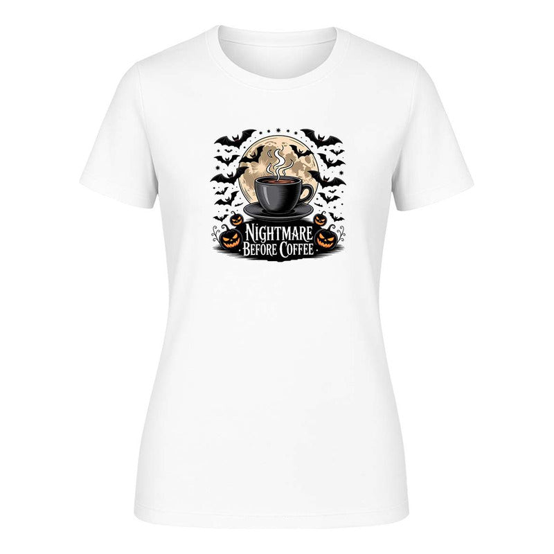 Playera "Nightmare Before Coffee" - Dama
