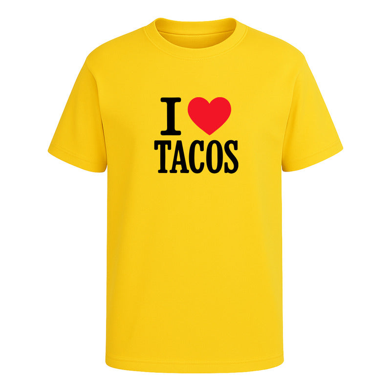 Playera "I Love Tacos" - Infantil