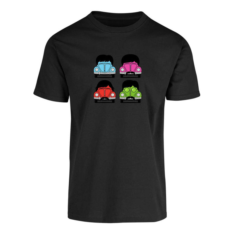 Playera "The Beatles" con Vochos Retro - Hombre