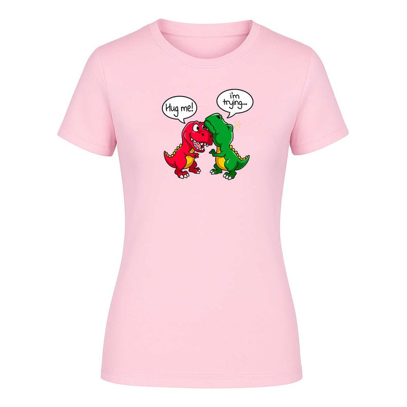 Playera "Dinosaurios Hug Me!" - Dama