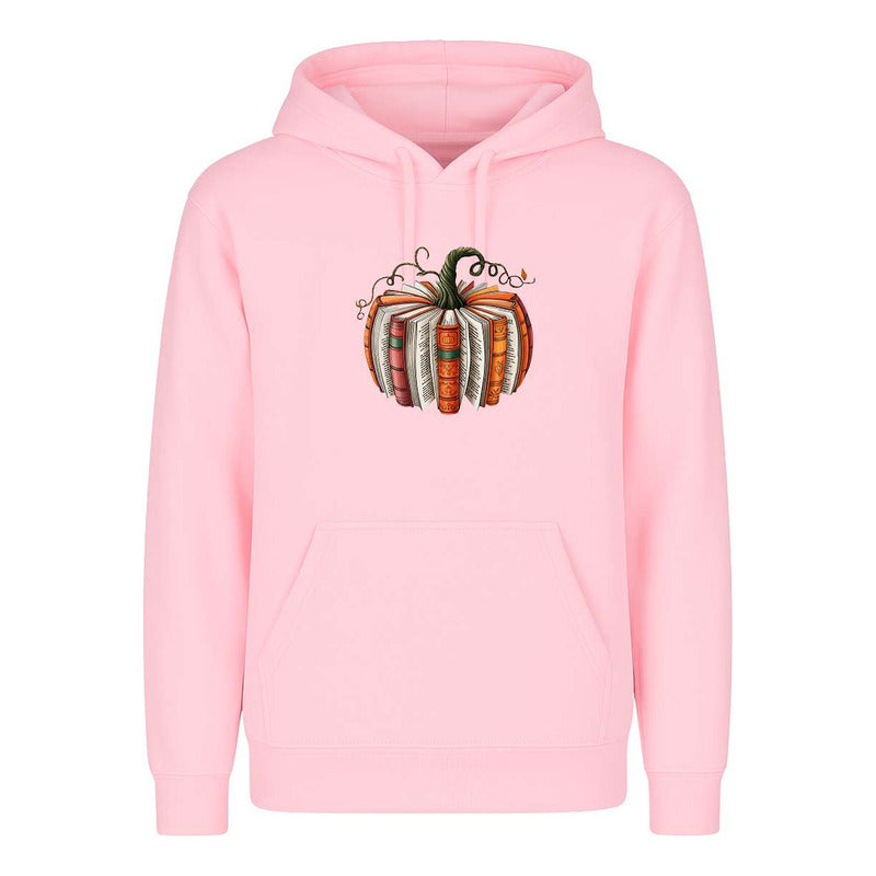 Sudadera Calabaza De Libros Halloween Otoño Regalo Unisex