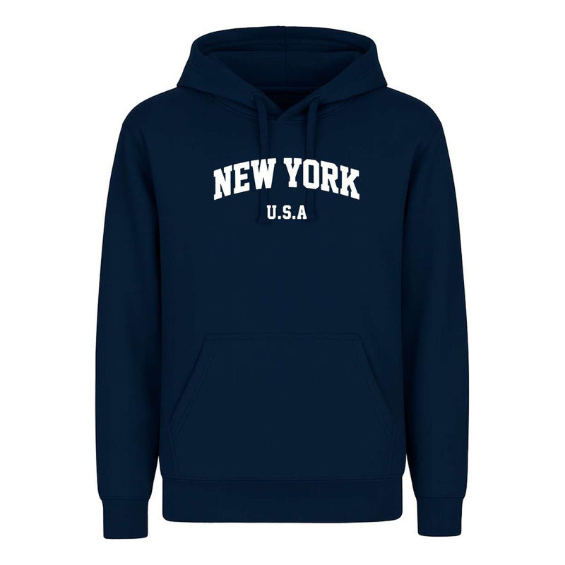 Sudadera New York Usa Tipo College Regalo Fans Infantil